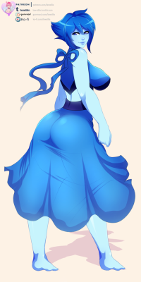 Finished Patreon girl commission of Lapis Lazuli from Steven