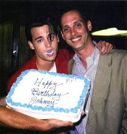 ilovebluejeans:  Johnny Depp and John Waters✤1990🎂