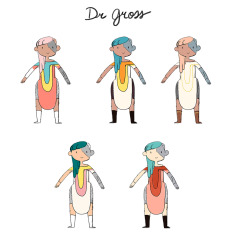 sennwald:Some young Dr Gross and Frieda concepts I drew for Islands