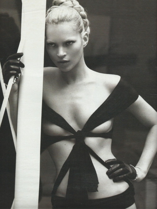 a-state-of-bliss: W Magazine March 2005 - Kate Moss by Mert &