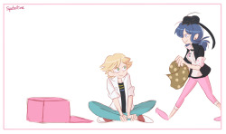 spatziline:  Adrien is not a cat - Part 5 (post-reveal)and my