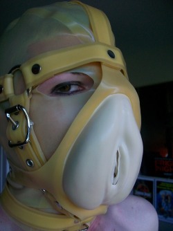 tasksforsubsandslaves:  With the ring gag holding her mouth open