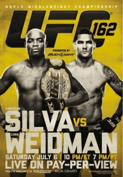      I’m watching UFC 162: Silva vs. Weidman          