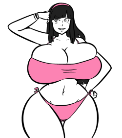 lewdsona:  a shannon I sketched up for Axel. 