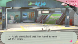 mr-radical:  aigis is literally so sweet, a dog bites her and