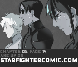 Up on the site!NEW ✧  Starfighter: Chapter Four is now available!