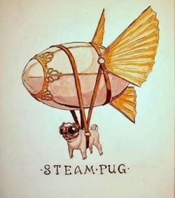 thatjeepgirl-crissey:  steampunktendencies:  Steampug by By Robin