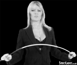 nbspanking:  You know you want to have your bare bottom caned by an elegant Mistress 
