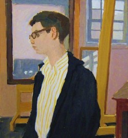 urgetocreate:Fairfield Porter, Young Man, 1968