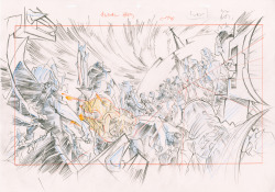 leseanthomas:  Studio trigger Kill la Kill production layouts.