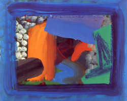 Howard Hodgkin.Â After Visiting David Hockney, (second version).Â 1991-1992.