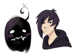 miko-koro:  My purple, void egg loving boys 