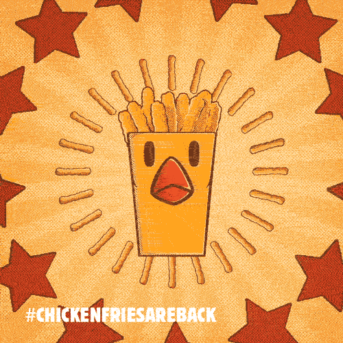 legalmexican:  burgerking:  Chicken Fries are back.  yasss bitch