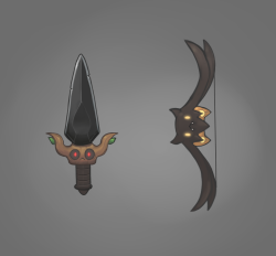 serperoir:some of the weapomons that i did back then when i was