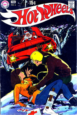 comicbookcovers:  Hot Wheels #6, February 1971, cover by Neal