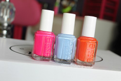 canon-couture:  Some cute Essie nail polishes- the shades are