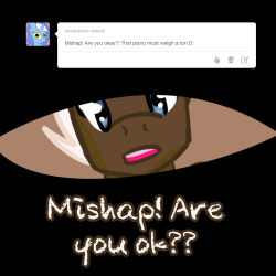 askmishap:  Well, at least I didn’t lose my necklace… Mod: