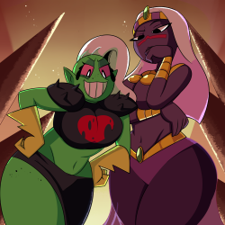 dh-art-chive:I think “Evil Space Queen” is my favorite type