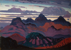 ufansius: James Dickson Innes.Â Deep Twilight, Pyrenees. 1913.