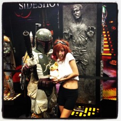 heyitsapril:  Sorry, Han. (at San Diego Comic-Con 2013)