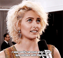 thebeyhive:  Paris Jackson about the time she accepted the GRAMMY
