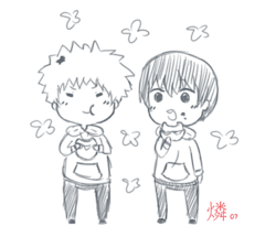 rin07:  Eating.