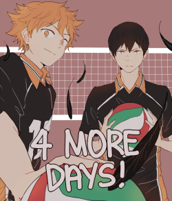 haikyuuanime:  4 Days! Artist: Maria  