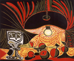 modernart1945-1980:Pablo Picasso, Still Life under the Lamp,