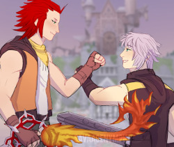 sintomacronico:  Please let them fight together in KH3 TwT  