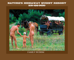 Family-friendly nudism is what Nature’s Hideaway Nudist Resort