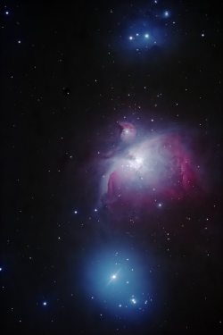 space-pics:  Photo I took of the Orion Nebula Saturday night