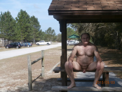 nudeinfloridamen:  Nude at Citrus Springs Trailhead 