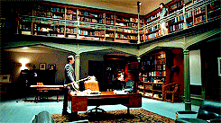 iangalllagher:  hannibal sceneries  → hannibal’s office