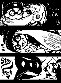 marshu:  Just did a few Splatoon miiverse posts.  <3