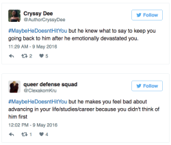 this-is-life-actually:  #MaybeHeDoesntHitYou spotlights abuse