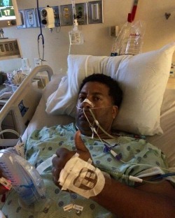 proudblackconservative:  This officer is recovering after being