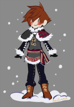 rokutsubasa:  My design for Sora in Arendelle!My poor son is