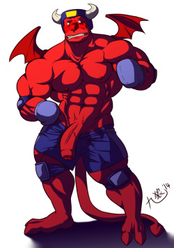 bananafuzzy:  Such an obscure demon hunk character. I find him