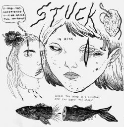 art-creature:  Sketchbook ink thoughts 