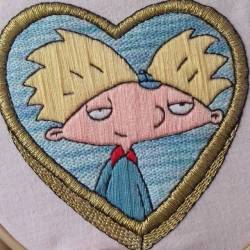 prodigioustrash:All done!💖Custom Arnold patch, just need to