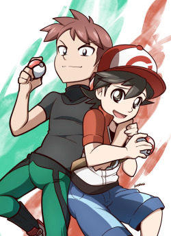 rx26: kuroshinkix: Quick Art of  Young Red and Trace~ TRACEE