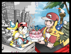 artsy-theo:  From Kanto to Alola and everywhere in between, the