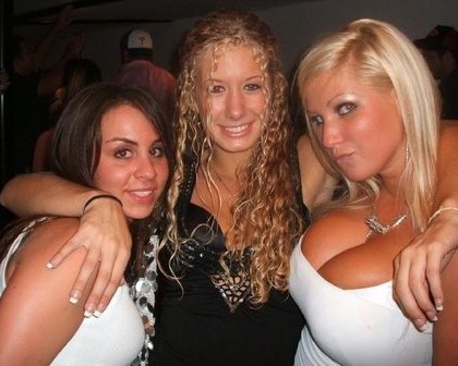 hbombcollector:  Friends at the club.