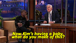 eightsevenmusic:  Kevin Hart on Kim and Kanye’s baby #though