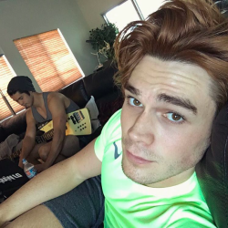 iwfh:  This boy is just incredible. KJ Apa on Instagram. And