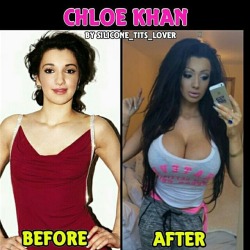 playandstyle:  @chloekhanofficial Transformation ❤ @chloekhloesexybimbo