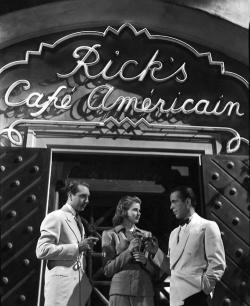 greatbuffalotradingpost:  Rick’s Cafe American, Casablanca