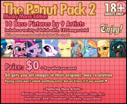 mittsies:  The Ponut Pack 2 - Musky Mares Edition. 18 Base Pictures