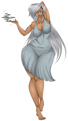 gleamingrose:  A gift for a friend on DA to which she drew a