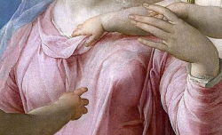 rubenista:  Detail of The Holy Family with the Infant Saint